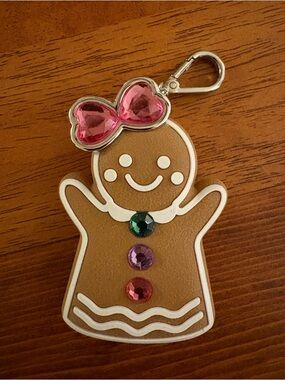Bath and Body Works Gingerbread Cookie Girl Holiday Pocketbac  - new w/o tags